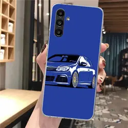 Sleek Golf Car Design Soft Phone Case - Samsung A24 (NK829 - 6)