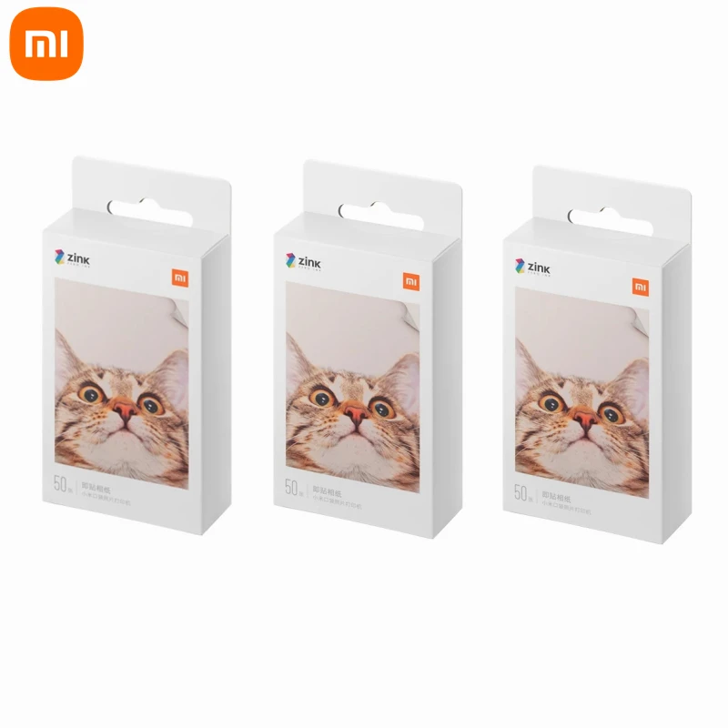 Original 50 100 150pcs 3inch Xiaomi Pocket Printer Special Photo Paper original-50-100-150pcs-3inch-xiaomi-pocket-printer-special-photo-paper