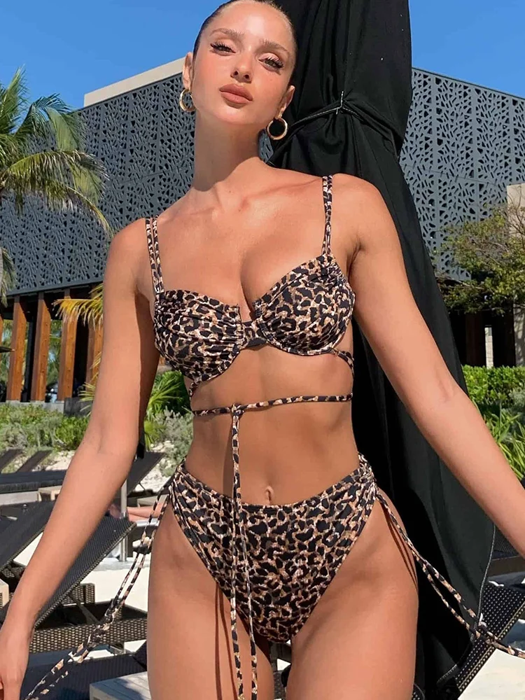 high waist burberry swimsuit