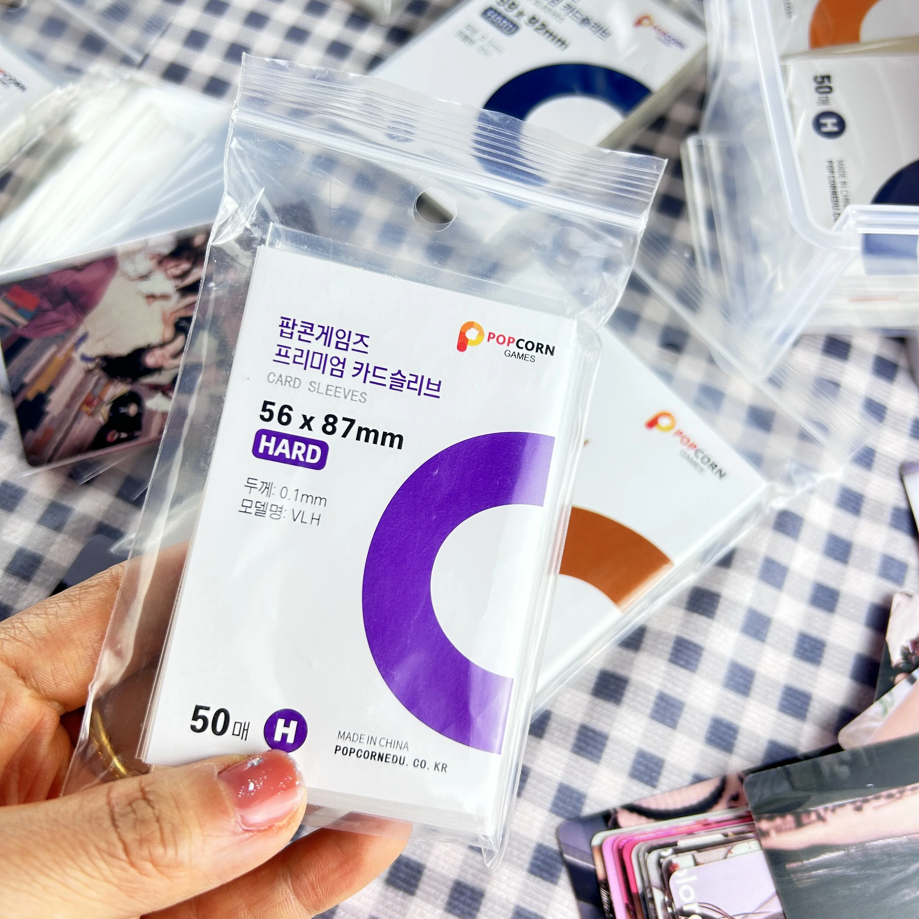 50-600Pieces 카드 필름 보호 필름 투명 카드 홀더 CPP 앨범 바인더 카메라 보관 앨범 보호에 적합