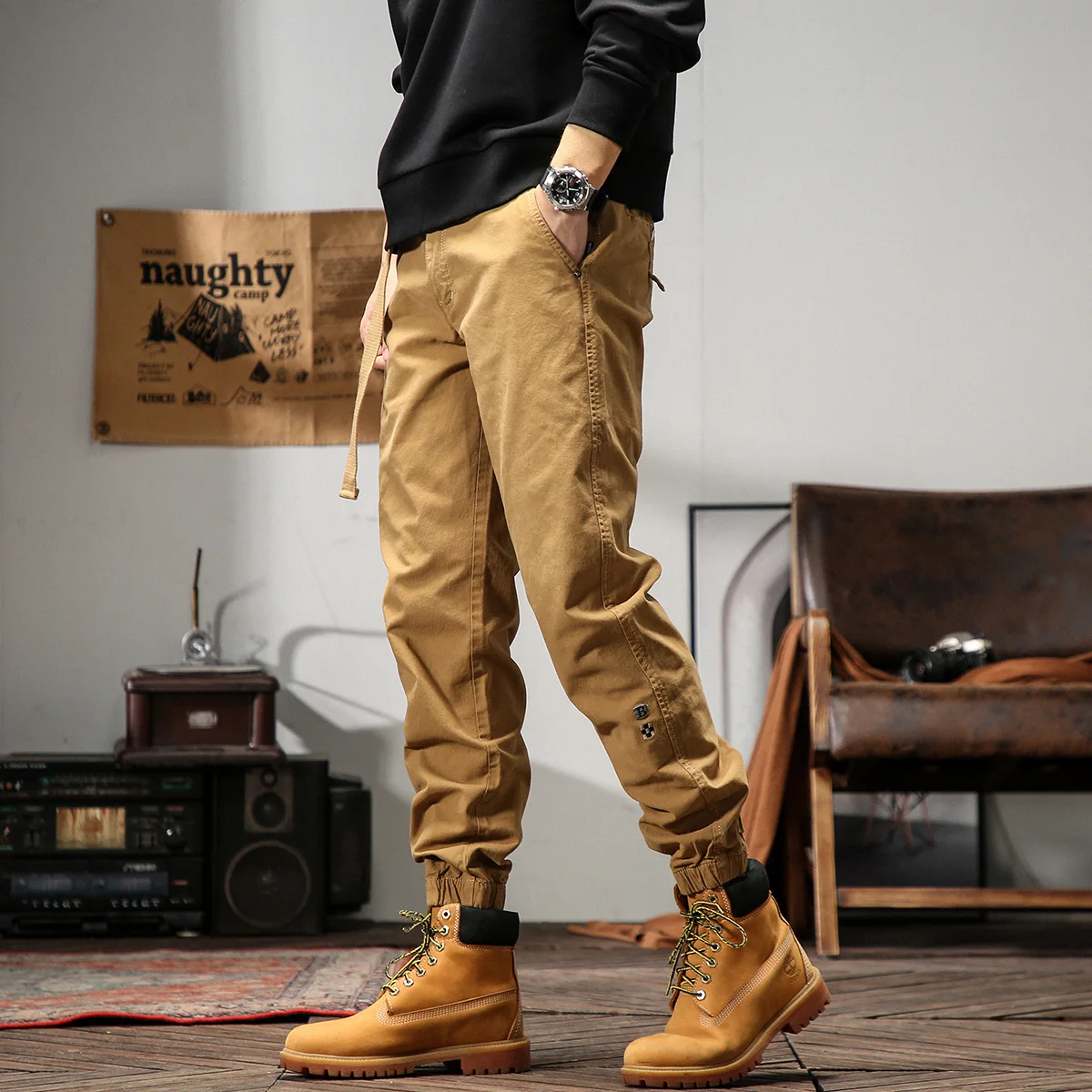 Empyre Loose Fit Dark Brown Cargo Skate Pants | Zumiez