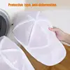 Washing Machine Hat Wash Protector Cap Cleaner Laundry Bag Small Clothes Wash Bag Anti-Deformation Mesh Organizer Zip Bags 3
