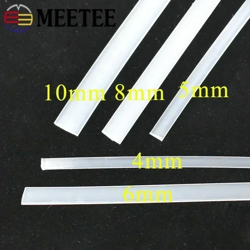 5Meters Webbing Ribbon Polyester Webbing Ribbon Embroidery Ribbon Silk Satin Ribbon Sequins Lace Ribbon Mesh Ribbon Clear Plastic Corset Ribbon Boning Bra Side Tape Wedding Dress Support Sewing Clothing DIY Accessories