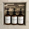 500ml Shampoo Body Wash Conditioner Dispenser Bottle Bathroom Waterproof Pre-Labeled Refillable Shampoo Bottle Soap Container 4