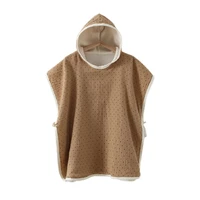 Soft Cotton Baby Hooded Towel Bath Towel for Boys Girls Bathrobe Sleepwear Children’s Clothing Cartoon animal print kid ponchos
