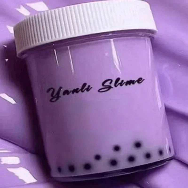 Slime Styrofoam Crystal Mud Plasticine Bubble Tea DIY Stress Relief Toy Children's Gift slime enfant slime kit,fluffy slime