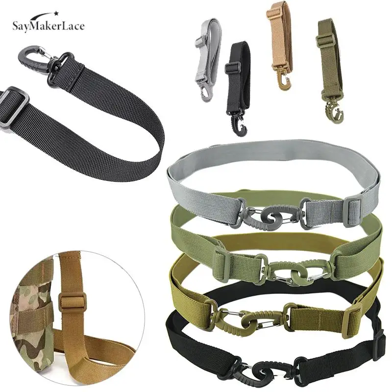 Durable Universal Tactical Bag Strap Outdoor Adjustable Replacement Nylon Shoulder Strap For Water Bottle Hunting Bag