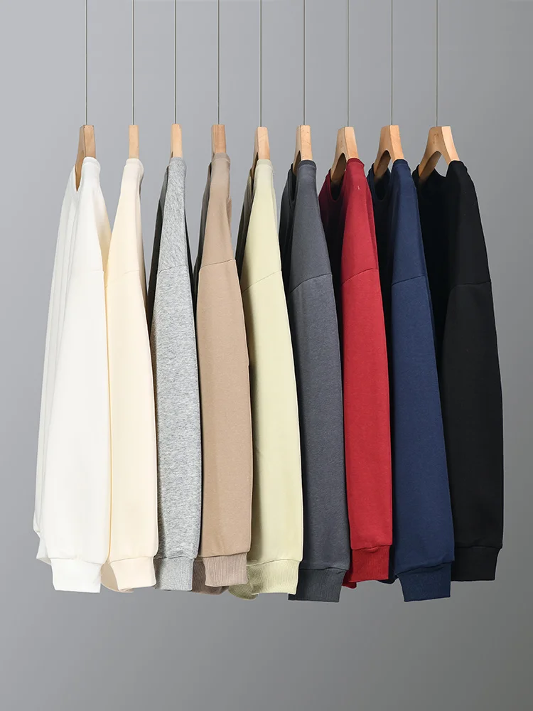 14 Colors Available Hip Hop Culture DIY Men Sweatshirt Autumn Oversize Simple Pullover Street S-Xxl Comfort