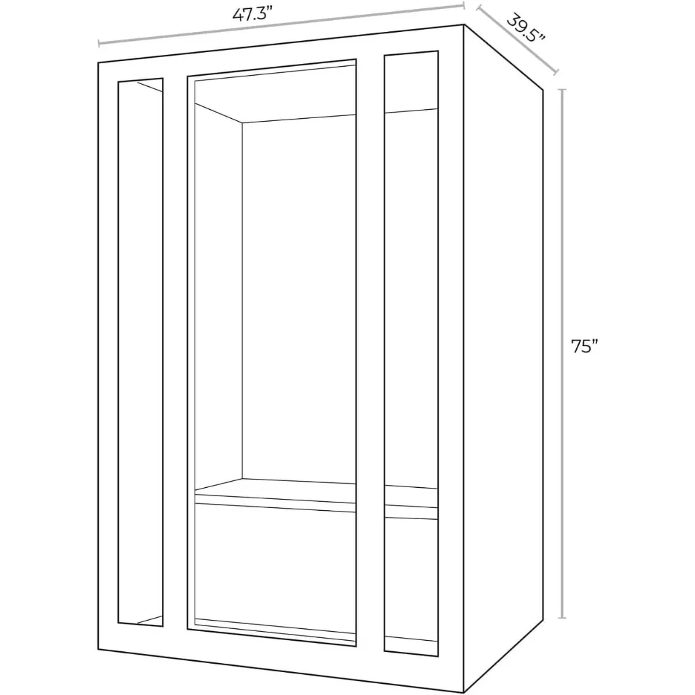 2 Person Canadian Hemlock Low EMF Far Infrared Saunas,  portable sauna steam spa, sauna rooms 5