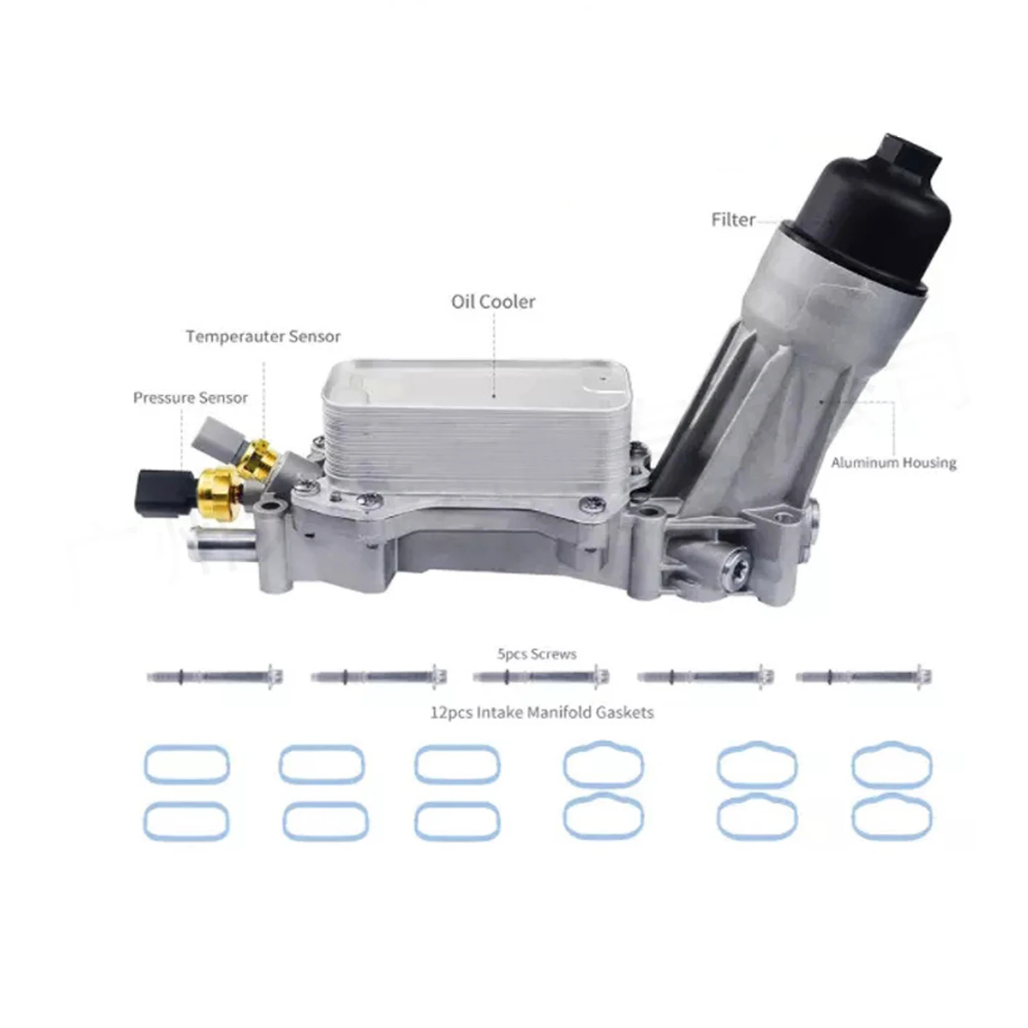 5184294AC 7B0115401 Oil Filter Housing Kit For 2018 Jeep Wrangler  