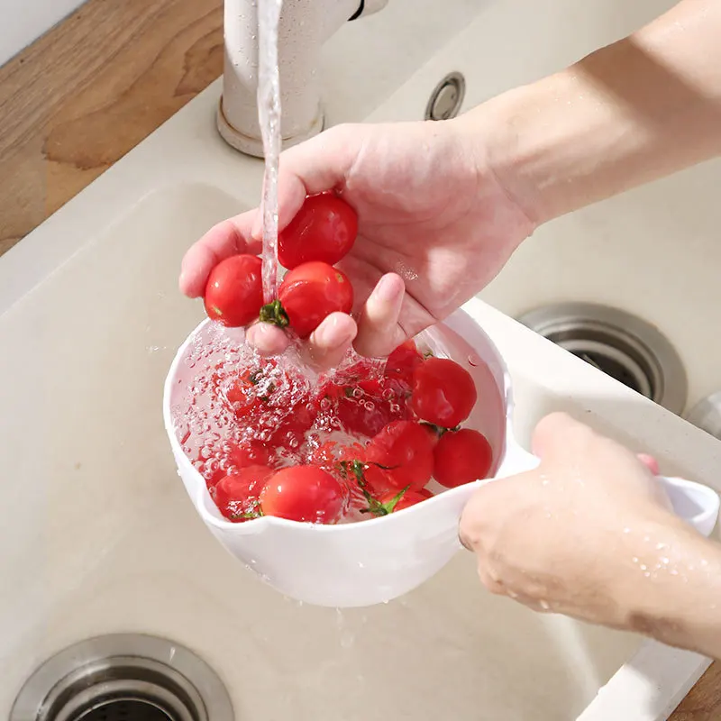 Modern Simple Large-capacity Solid Color Plastic Water Ladle Large Kitchen Household Ladle Water