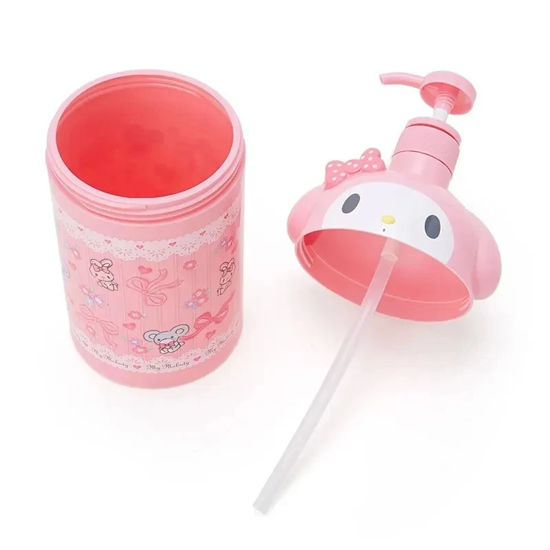 My Melody ディスペンサー 1000ml ピンク 1000ml Sanrio My Melody Soap Bottle Liquid Soap Dispenser