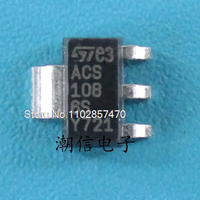 

20PCS/LOT ACS108-6SN ACS1086S 0.8A600V
