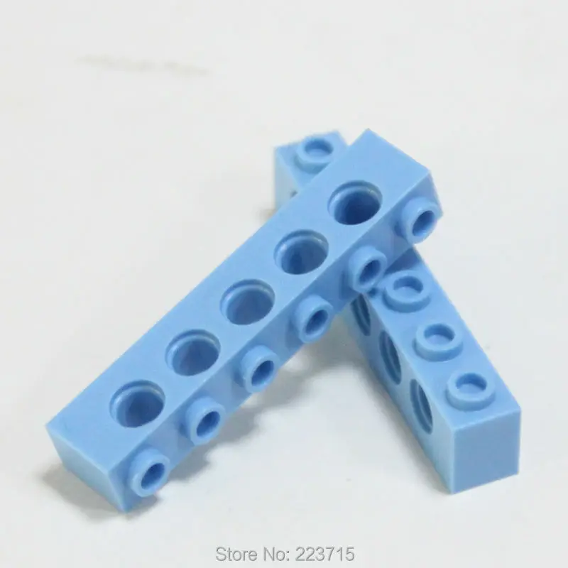 * Techic 벽돌 1x6 w. 구멍 * 20pcs DIY 계몽 블록 벽돌 부품 No.3894 다른 조립 입자와 호환 가능