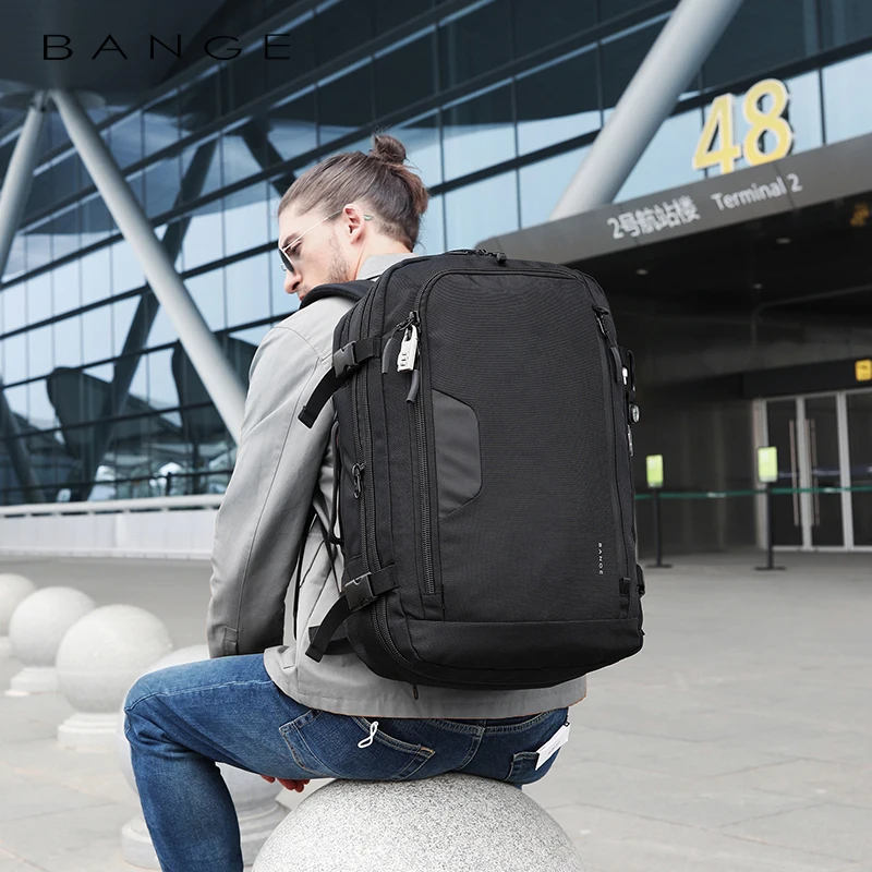 Large Capacity Travel Backpack for Men with Laptop Compartment