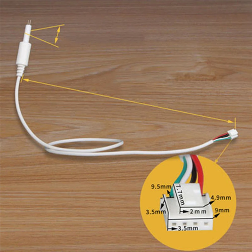 detector de temperatura 2in1 liga titânio sonda com cabo 55cm