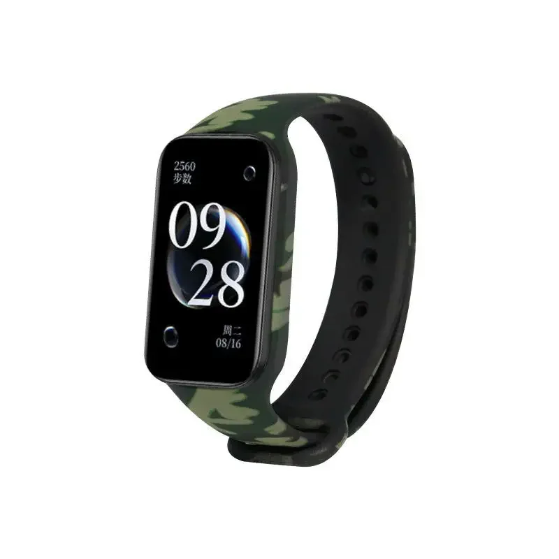 Colorful Printed Silicone Strap for Smartwatch Replacement Bracelet Band