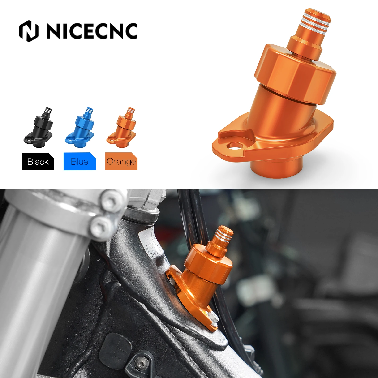 

For KTM EXC 300 2024 NICECNC Oil Fill Filler Cap Guard Cover Protector Motorcycle EXC XCW 150 250 300 EXC250 EXC300 XCW300 2024