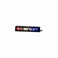 Enhanced ARGB GPU Side Panel Lightboard with AURA SYNC Compatibility (RX 9070XT)