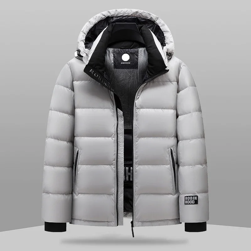 Chaqueta corta de plumón extra del mismo estilo para parejas Ropa de diseñador para hombre Ropa de invierno para hombre Chaqueta de plumón cálida 2024 Novedades en abrigos