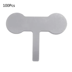 T-shaped Nickel 100 Pcs 18650 Power Lithium Battery Nickel Sheet Nickel Plated Steel Sheet Spot Welding Nickel Film