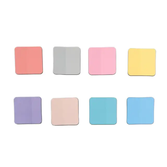 160 Sheets Transparent Sticky Notes Tab Self-Adhesive Kawaii Clear Bookmarkers Annotation Books Page Marker Stationery 6