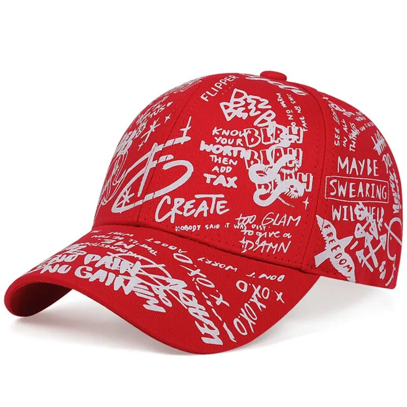 Baseball Cap Baseball Caps Unisex Letter Geometry Printing Snapback Baseball Caps Spring and Autumn Outdoor Adjustable Casual Hats Sunscreen Hat