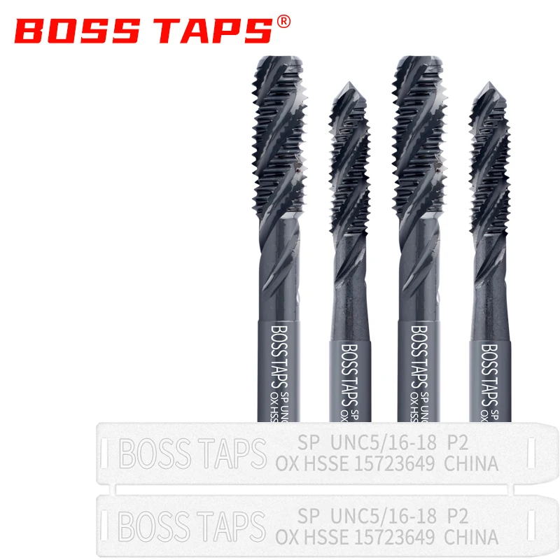 HSSE-M35 JIS Standard Spiral Fluted Tap UNF 7/16 1/2 9/16 5/8 3/4 7/8 Machine Screw Fine Thread Taps