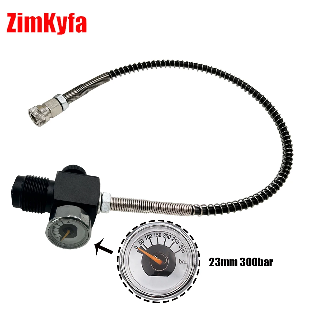 Tauchtank Druckprüfer DIN 232 - 400 Bar Messgerät Für Druckluftflaschen