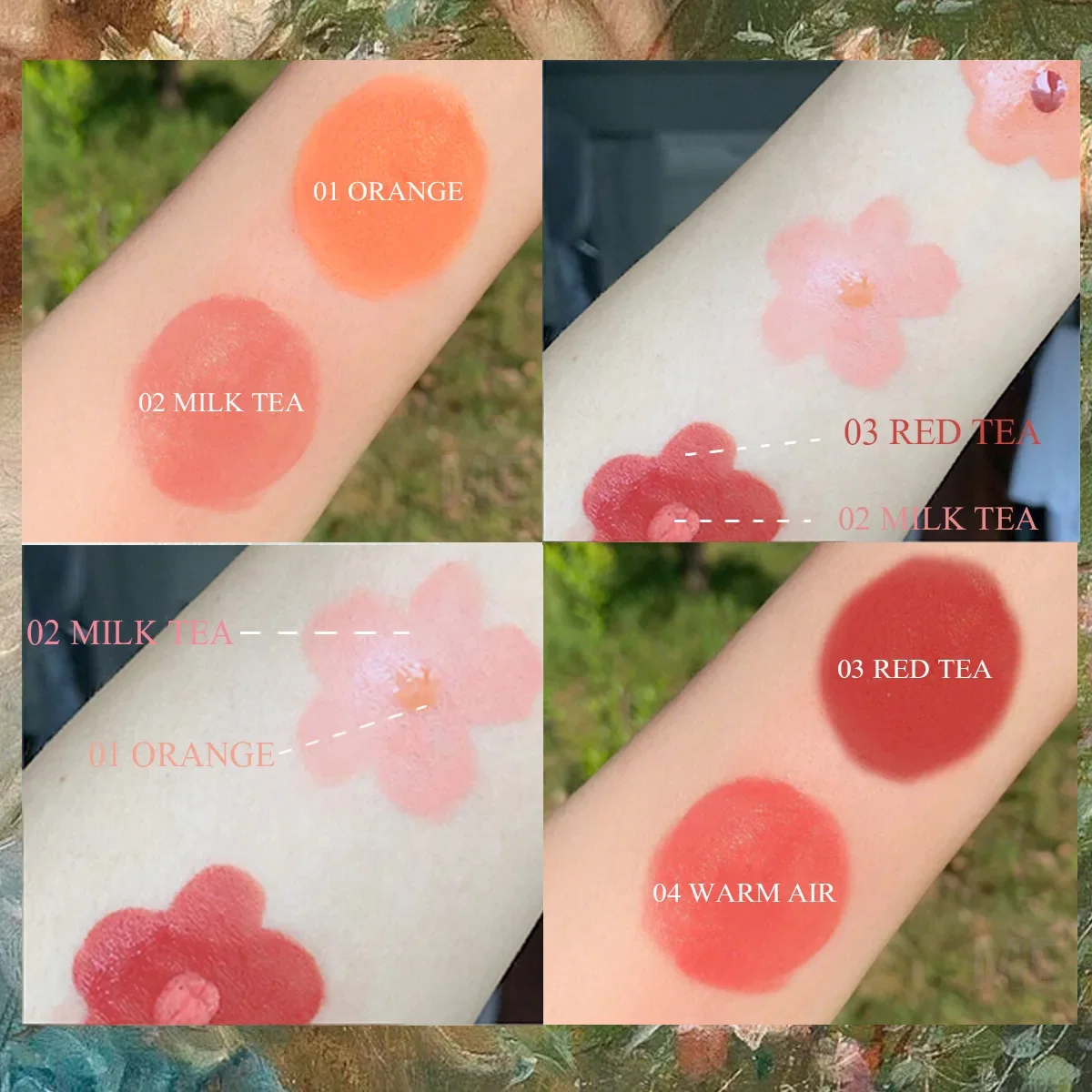 Liquid Blush Matte Mini Face Liquid Blusher Longlasting Silky Smooth Cheek Eye Mousse Blush Highlighter Stick Rouge Waterproof Contour Makeup