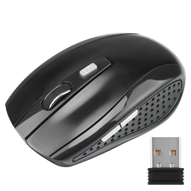 2.4G Wireless Mouse Bluetooth Mouse Ergonomic 800/1200/1600DPI 6 Mute Buttons Mouse For MacBook Tablet Laptops Computer PC 8
