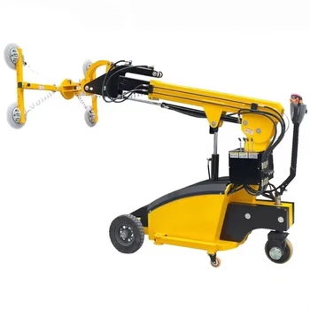 GL-LD 600kg 800kg Mini sollevatore elettrico per vetro sottovuoto sollevatore a ventosa in granito per l'installazione di lastre di marmo