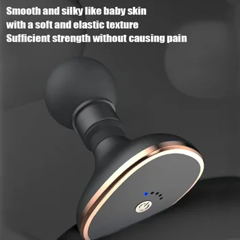 مسدس تدليك صغير محمول لمدلك العضلات مع 6 أوضاع تعديل لتدليك الرقبة والكتف والظهر لاسترخاء الجسم - Image 2