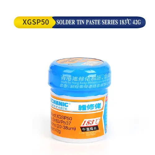 MECHANIC 183℃ XGZ40 Solder Paste Flux Sn63/Pb37 Soldering Welding Tin Paste for Mobile Phone IC CPU BGA SMD Phone Repair Tools image 8