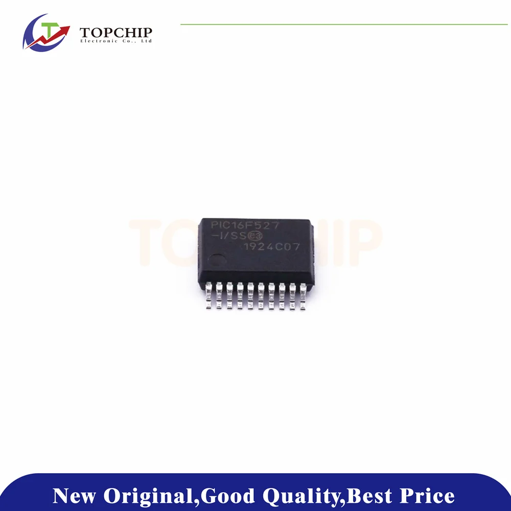 

1Pcs/Lot New Original PIC16F527-I/SS 68Byte PIC 20MHz 17 FLASH 1.5KB SSOP-20-208mil Microcontroller Units (MCUs/MPUs/SOCs)