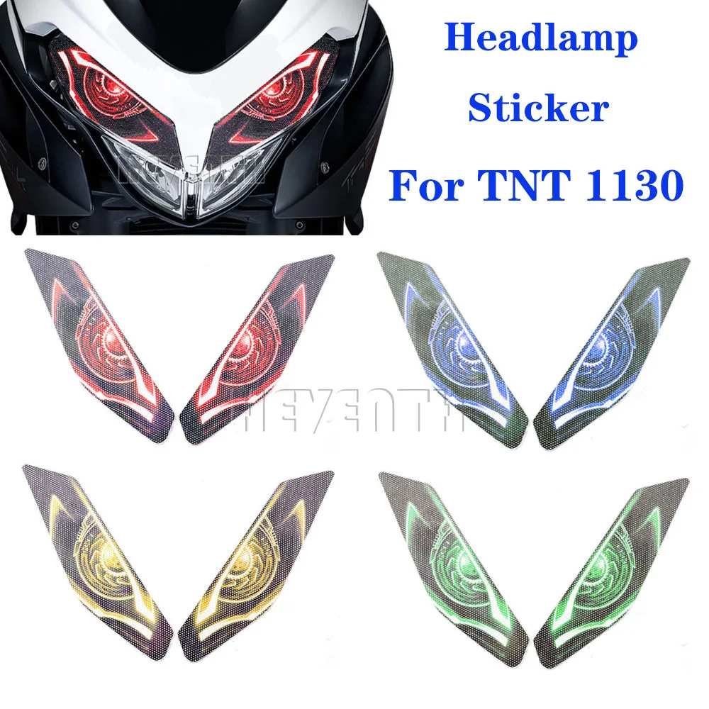 

TNT 1130 мотоциклетная фотосессия для Benelli TNT1130 наклейки Защита передней фары наклейки 3D защита