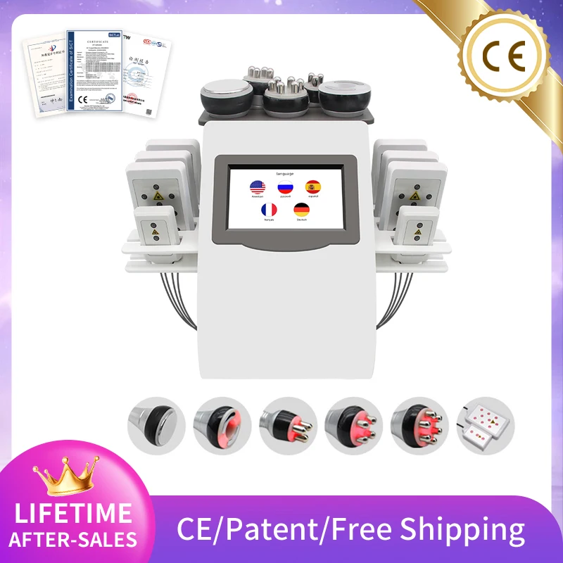 KIM8 Slimming 40KHZ Six In One Ultrasonic Cavitation