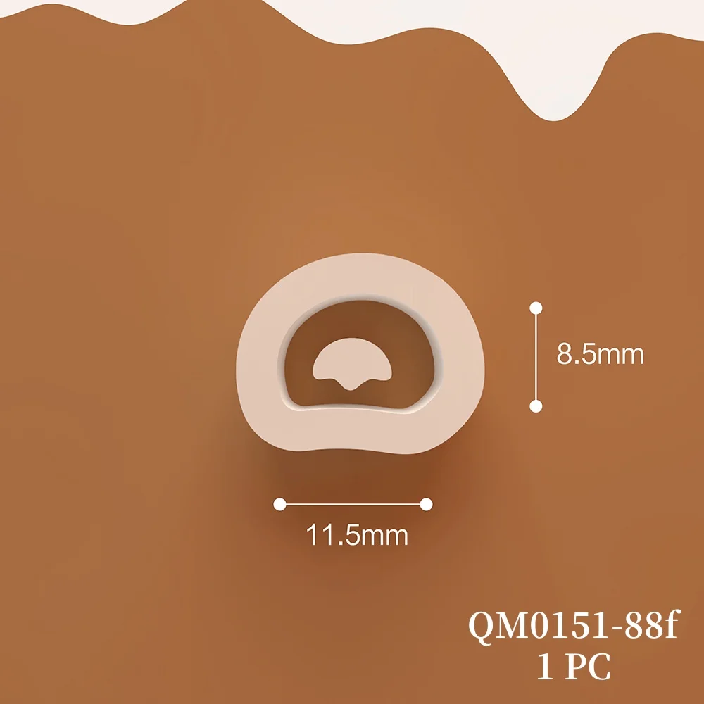 1pc Mini Ohrring Form Cookies/Desserts/Kuchen Modellierung Polymer Clay Cutter Diy Ohrringe Brosche Schmuck Ton Modellierung schneiden Werkzeug – Detail 8