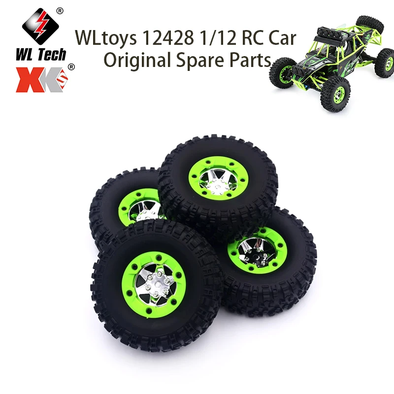WLtoys 12428 RC kolesá 1/12 - Sada 2 alebo 4 náhradných pneumatík
