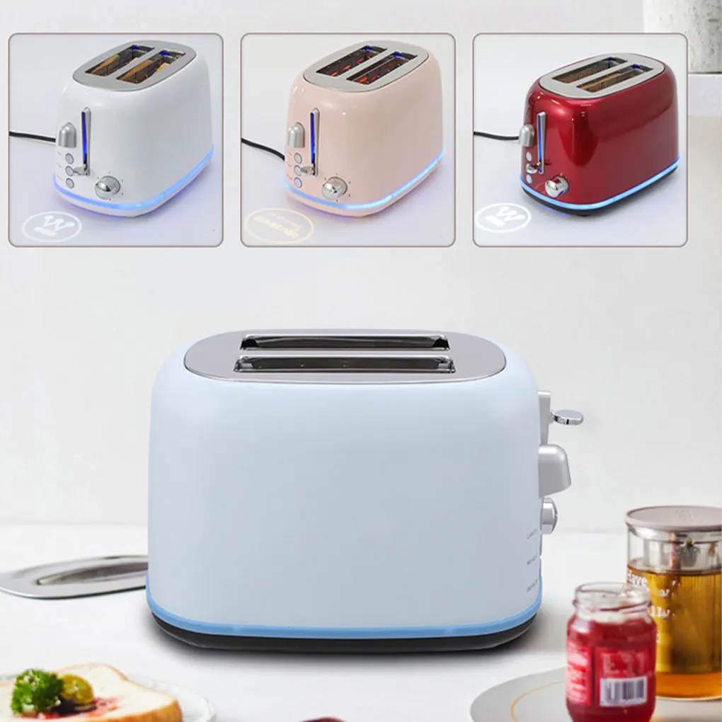 Super Wide Slot Toasters For Thick And Thin Bread Slices Quick Production With One Button Switch