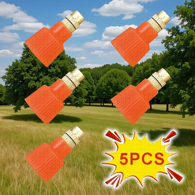 5 Stück Verstellbare Gartensprühdüsen für Effizientes Bewässern Sprühflaschen-Aufsätze