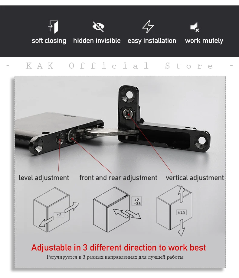 Escondida, Moldura De Alumínio, Hardware De Porta