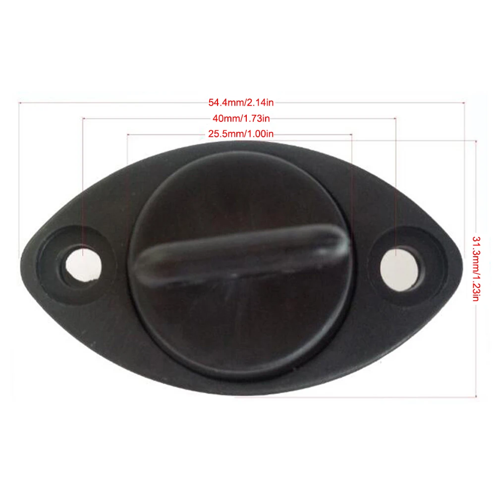 2pcs Thread Boat Drain Plug Kit Universal Drain Plugs Bung Stop Water Infiltration Out Replacement Marine Boat Accessories