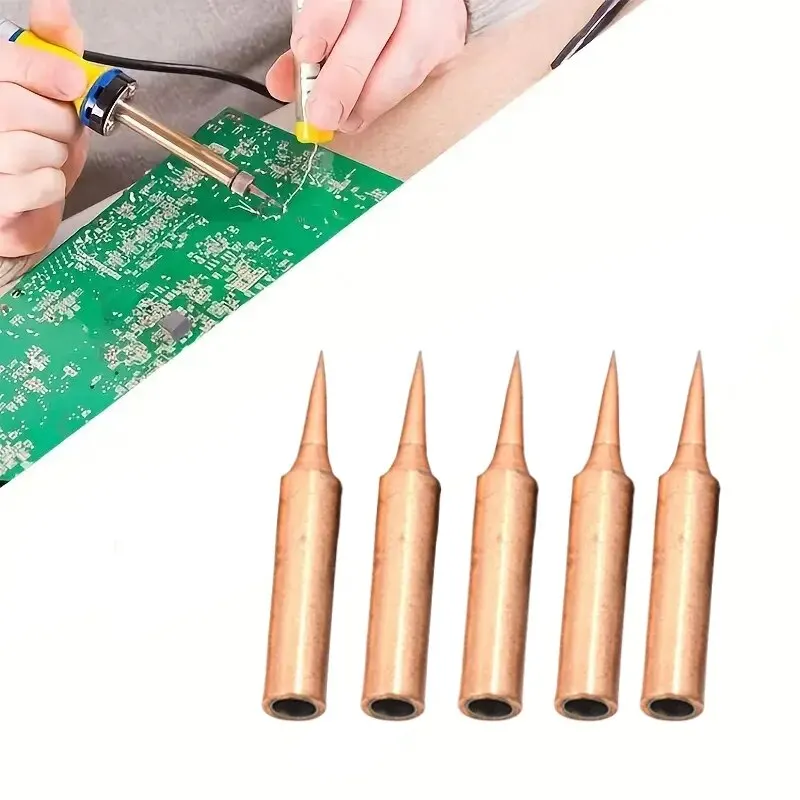 5pcs 900m-T-I Welding Tool Lead-Free Soldering Iron Head Bit for Welding Accessories Soldering Iron Tip soldering iron solder iron kit soldering iron tips soldering iron nozzle