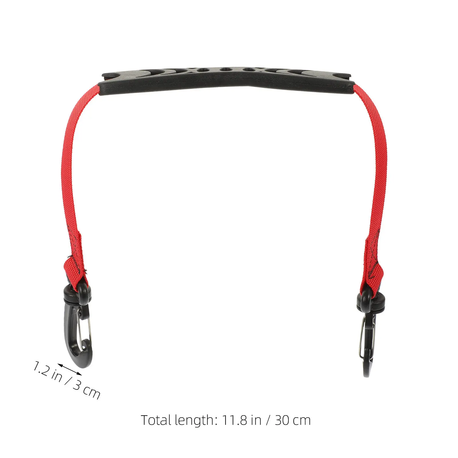 2Pcs 고내구성 스키 부츠 운반 스트랩 내마모성 나일론 보관용 핸드헬드 디자인(스키 롤러 스케이트용)