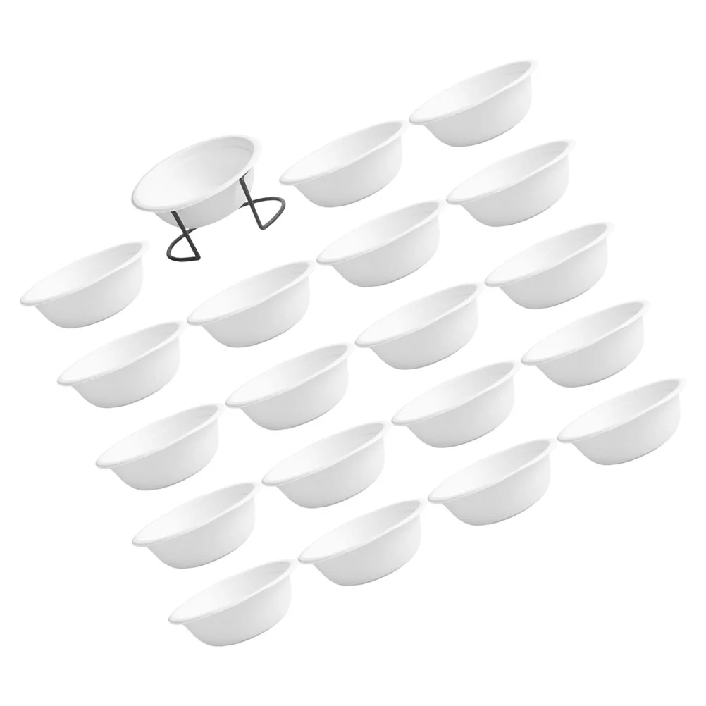 

Paper Bowls Biodegradable for Pets Accessories Travel Disposable Food Multifunction Supply