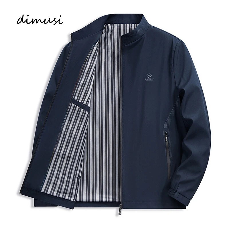 

DIMUSI Spring Men's Bomber Jackets Casual Outwear male Slim Fit Business Coats Fashion Man Windbreaker Jacket Brand Clothing