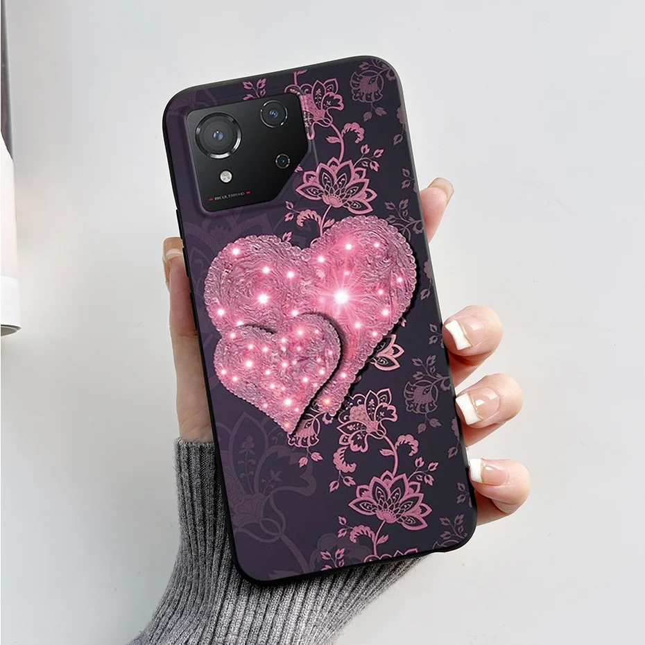 Fashion Marble Shockproof Black Silicone Soft TPU Phone Case