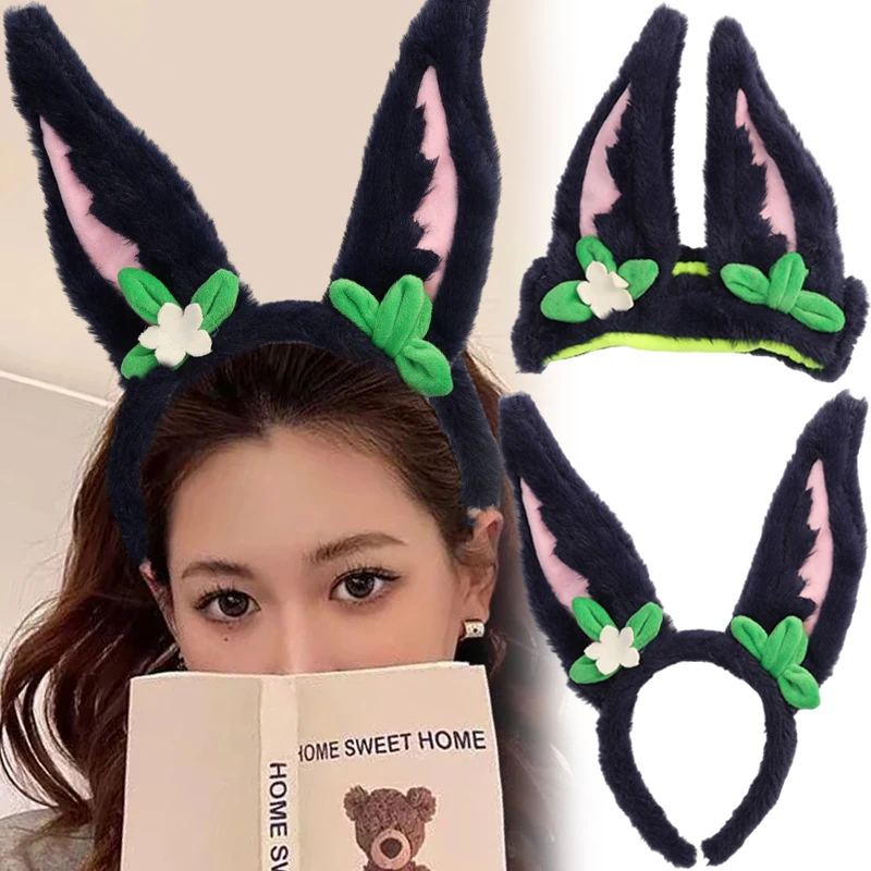 

Hair Bands Women Girls Cartoon Character Role-play Plush Ear Headbands Japanese Cosplay Headdress Party Performance New Headwear