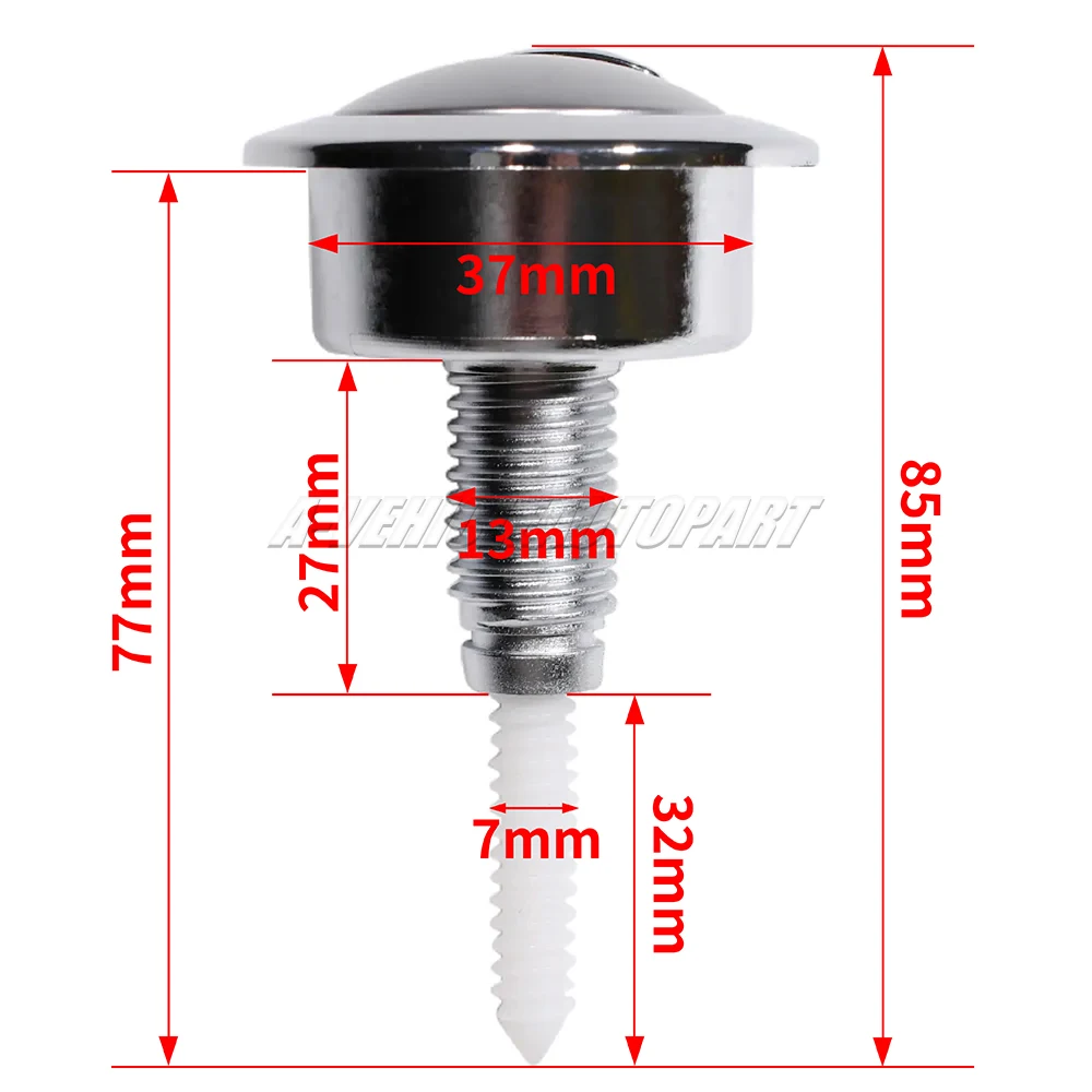 Siamp Optima 49 Twyford Replacement Toilet Dual Flush Cistern Push Button CF1003CP
